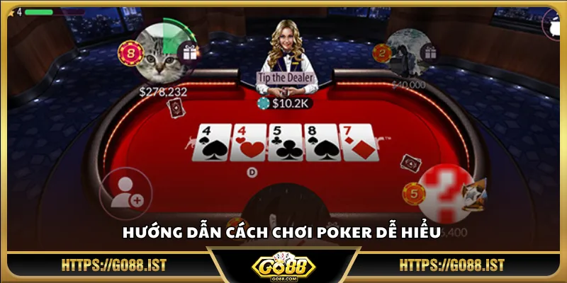Hướng dẫn cách chơi Poker dễ hiểu