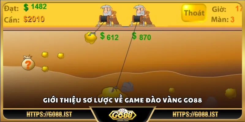 Giới thiệu sơ lược về game đào vàng Go88