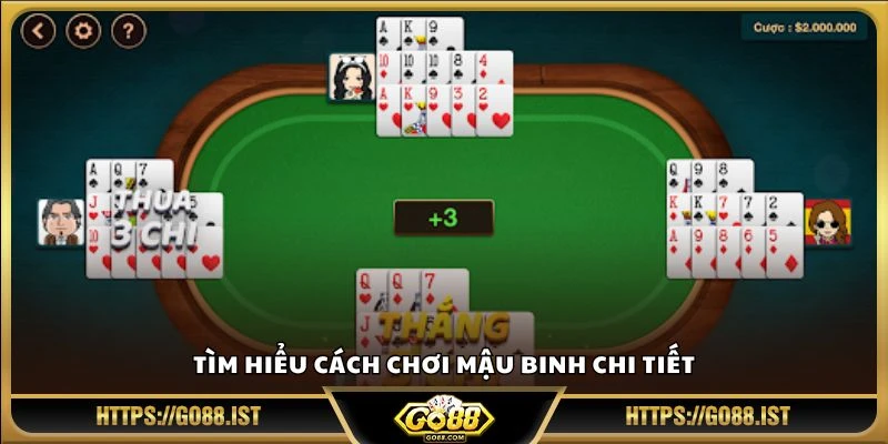 Tìm hiểu cách chơi Mậu Binh chi tiết